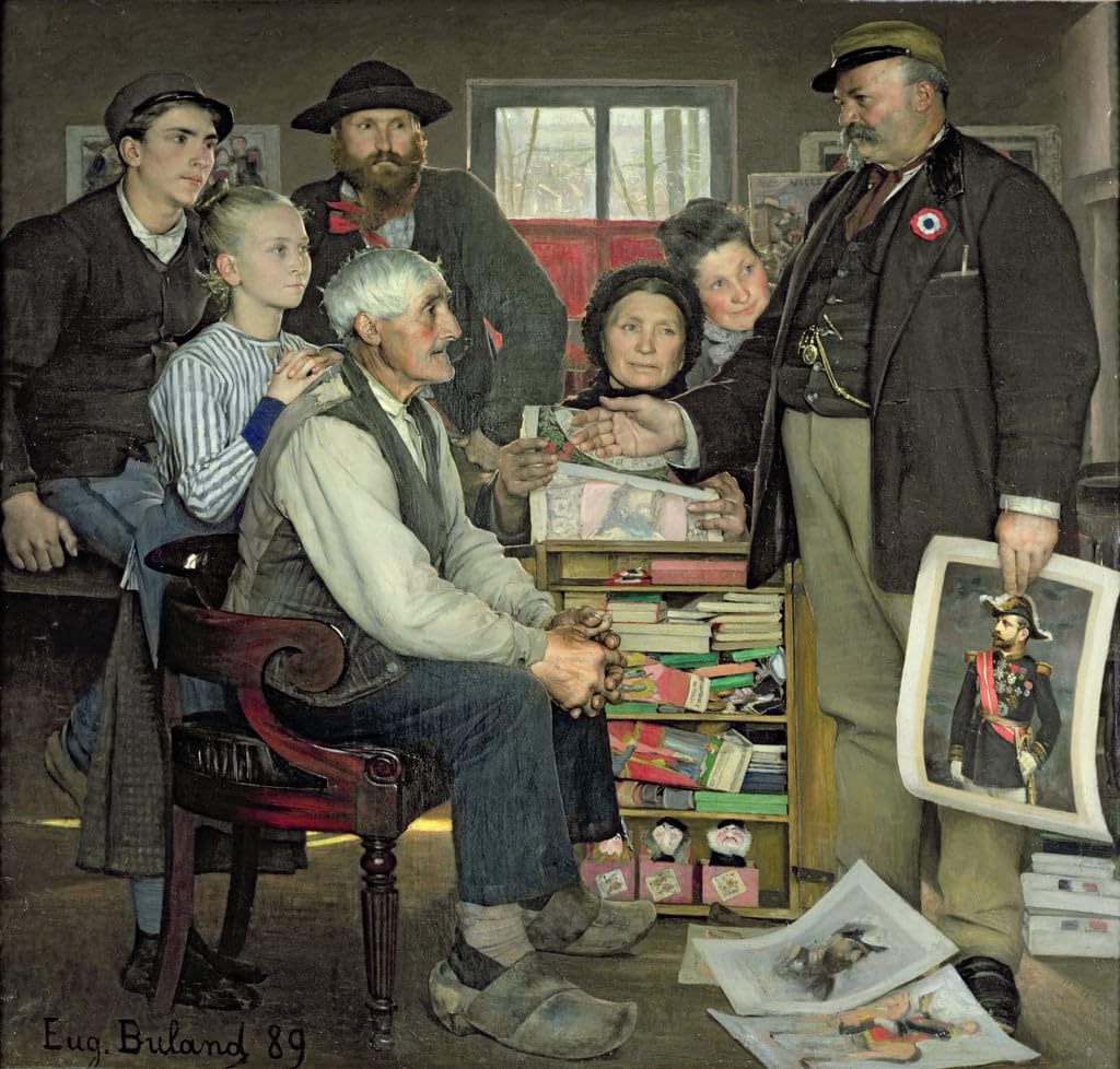 Cuadro de Jean Eugene Buland de 60x90cm para llenar de arte las paredes vacías 5