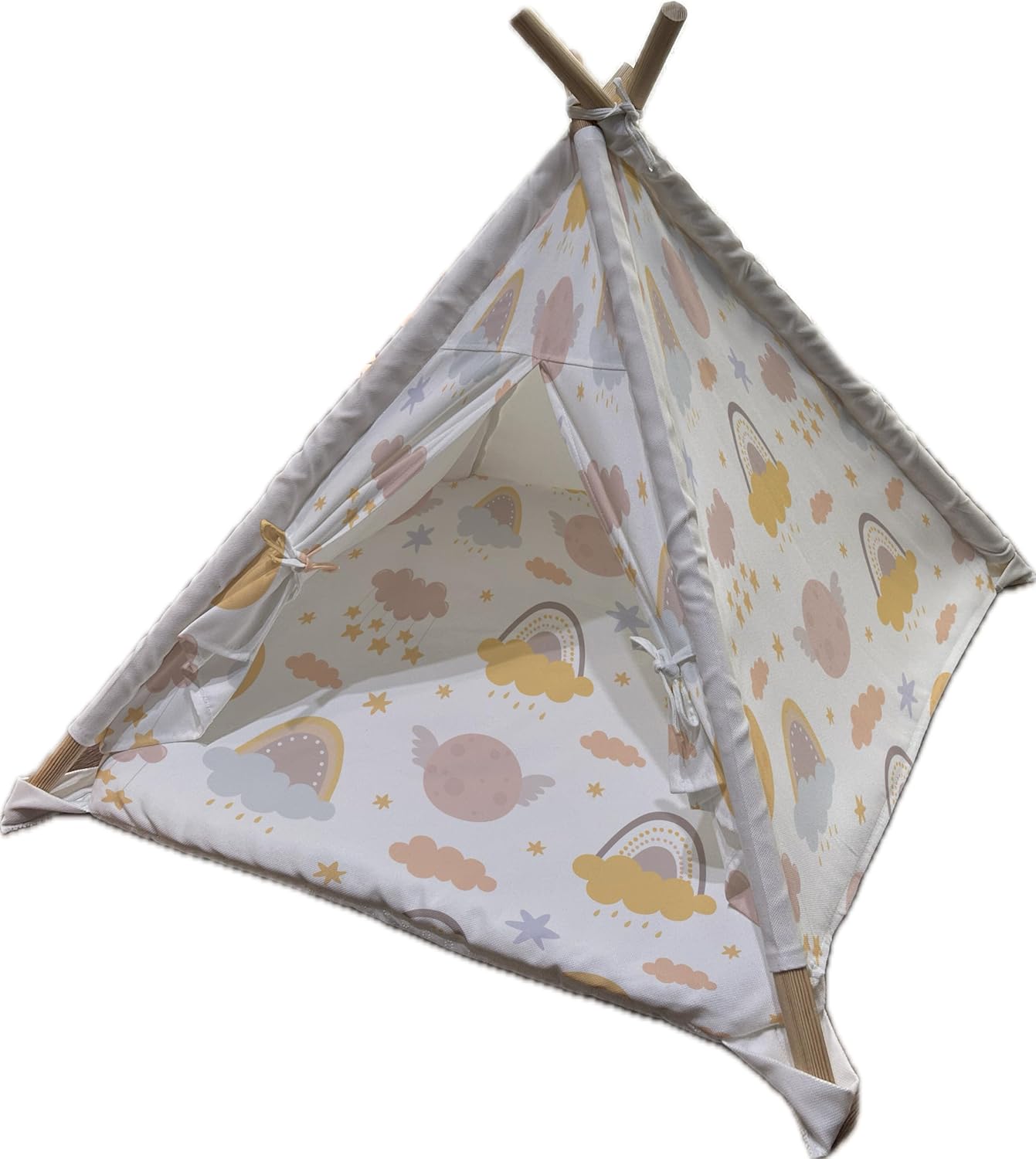 Pet Tent, pet Teepee, cat Teepee, Dog Teepee, cat House, Dog House, Teepee for Pets 71