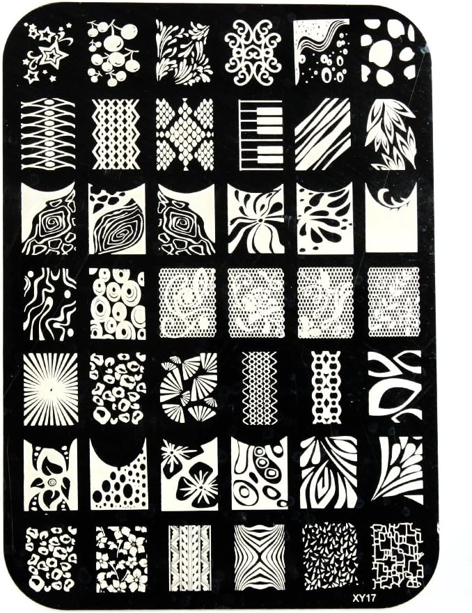 New Nail art Tips Image Stamp Plates Polish Stamping Manicure Image DIY XY17