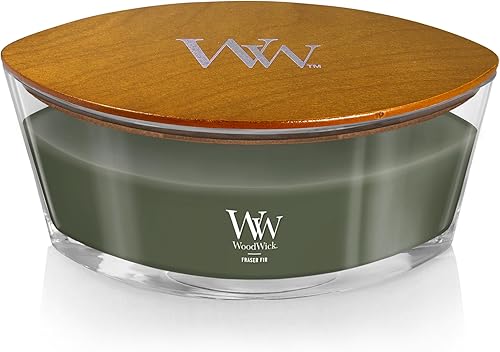 Miniatura 2 de Woodwick Ellipse - Vela aromática Frasier Fir, 16onzas, hasta 50horas de combustión