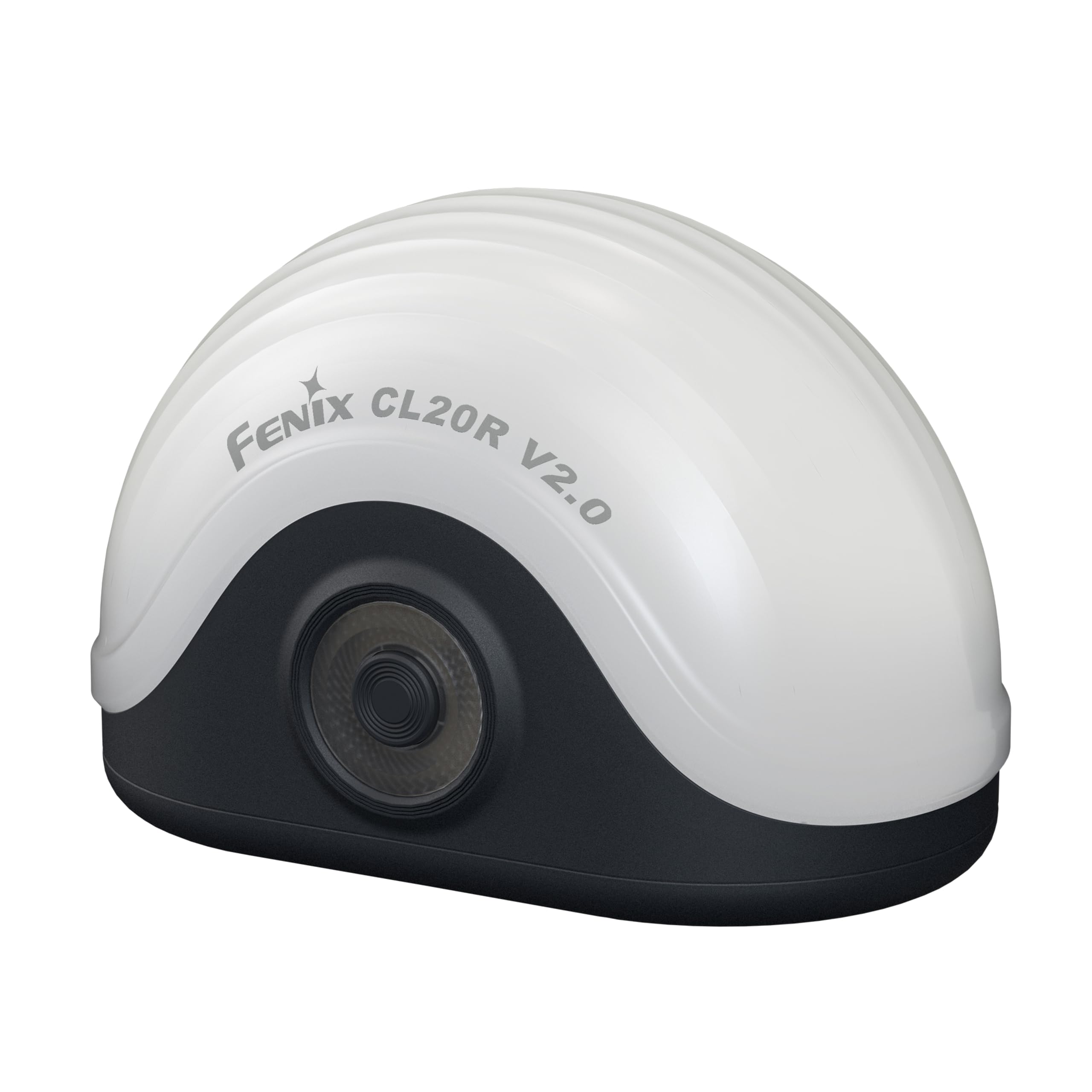 Fenix CL20R V2 Camping-Laterne, 300 Lumen, 12 m Radius, max. 320 Stunden, mehrere Farbmodi, Rot, RGB-Chase, RGB-Fluss, magnetische und Hakenhalterungen, IP65, Mitternachtsschwarz