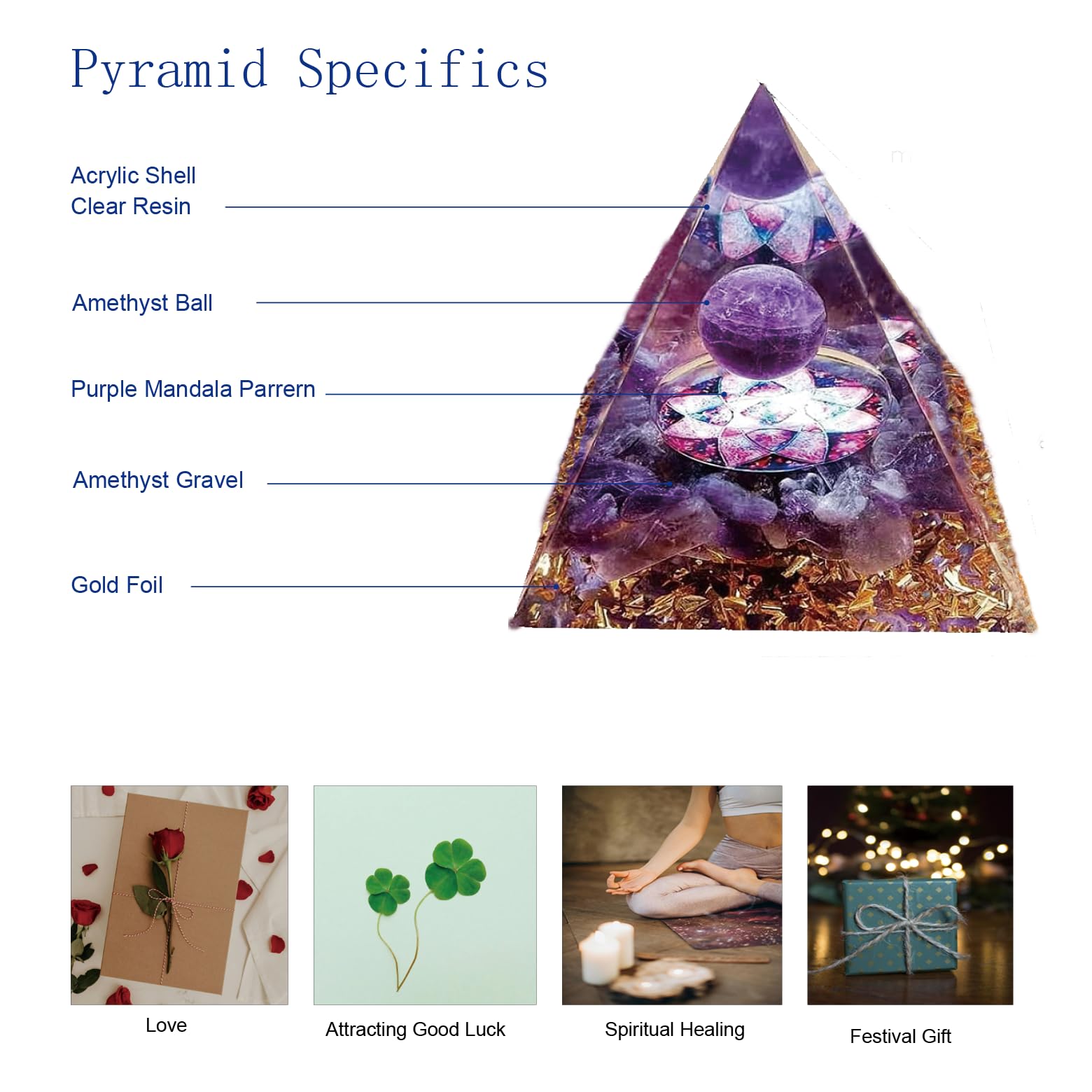 ycyingcheng 26PCS Healing Crystals Set, Crystals And Gemstones Set - Image 4
