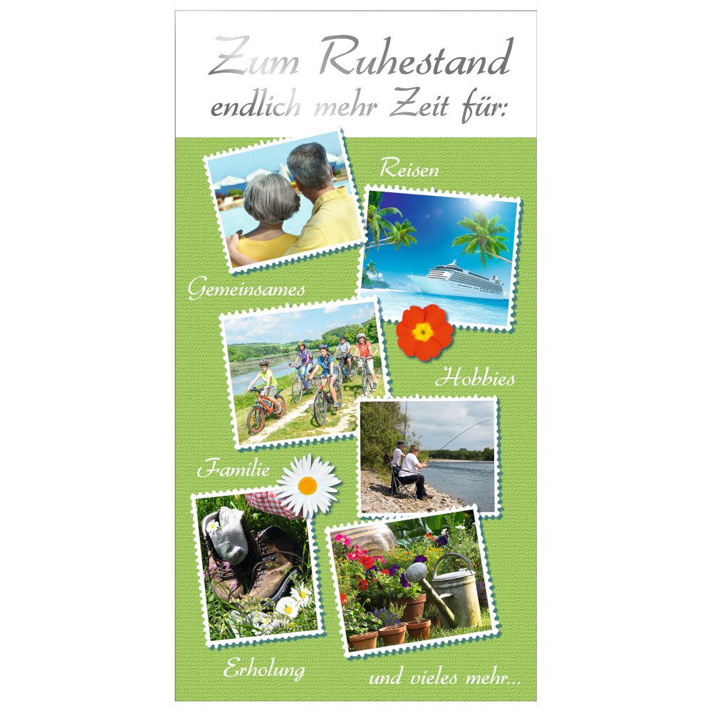 SUSY CARD40020099 Retirement Greeting Card – Things