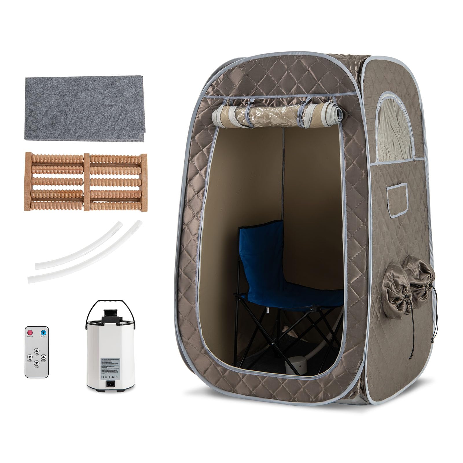 homasis sauna à vapeur portable