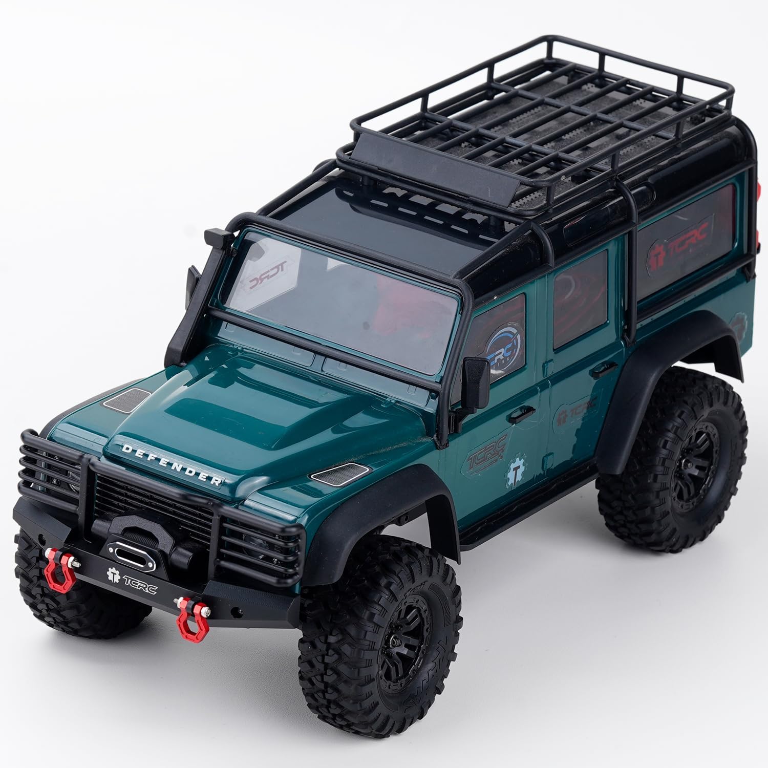 CNC Aluminum Front Bumper for TRX4M Defender 1/18 RC Crawler Car Upgrade Parts