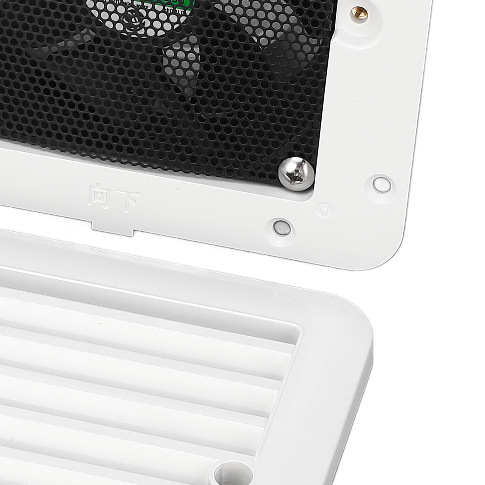 Ventilateur D'extraction D'air pour Camping-car, 97 X 97 Mm, 12 V, 1,2 W, pour Cuisine, Salle de Bain, Camping-car, Yacht, Salle de Bain