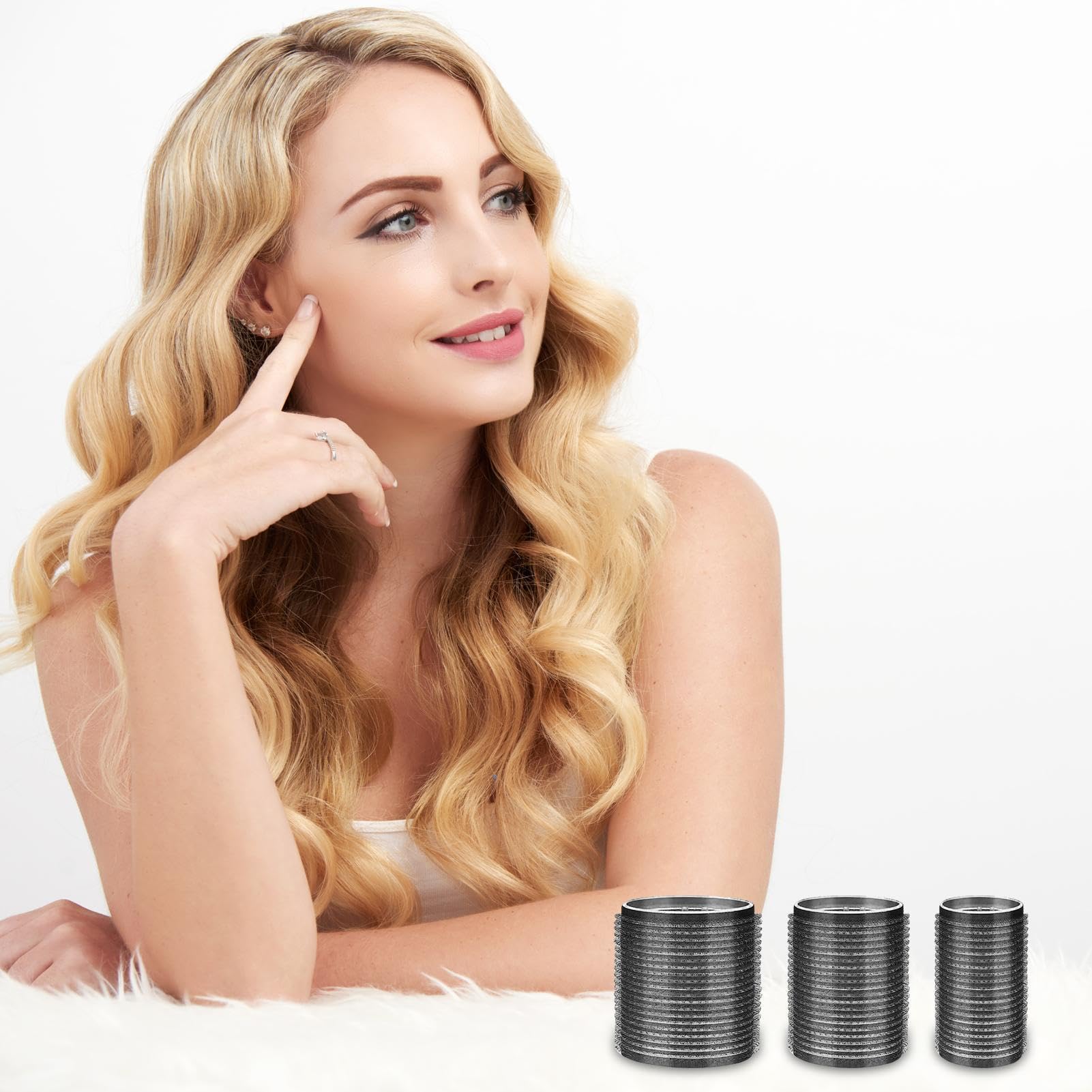 18 strumenti per arricciare i capelli, con 10 forcine per capelli