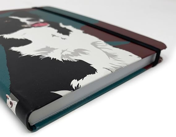 Border Collie Pocket Notebook by Leslie Gerry