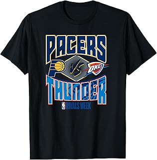 NBA Official Rivals Week Pacers vs Thunder Fog of War T-Shirt