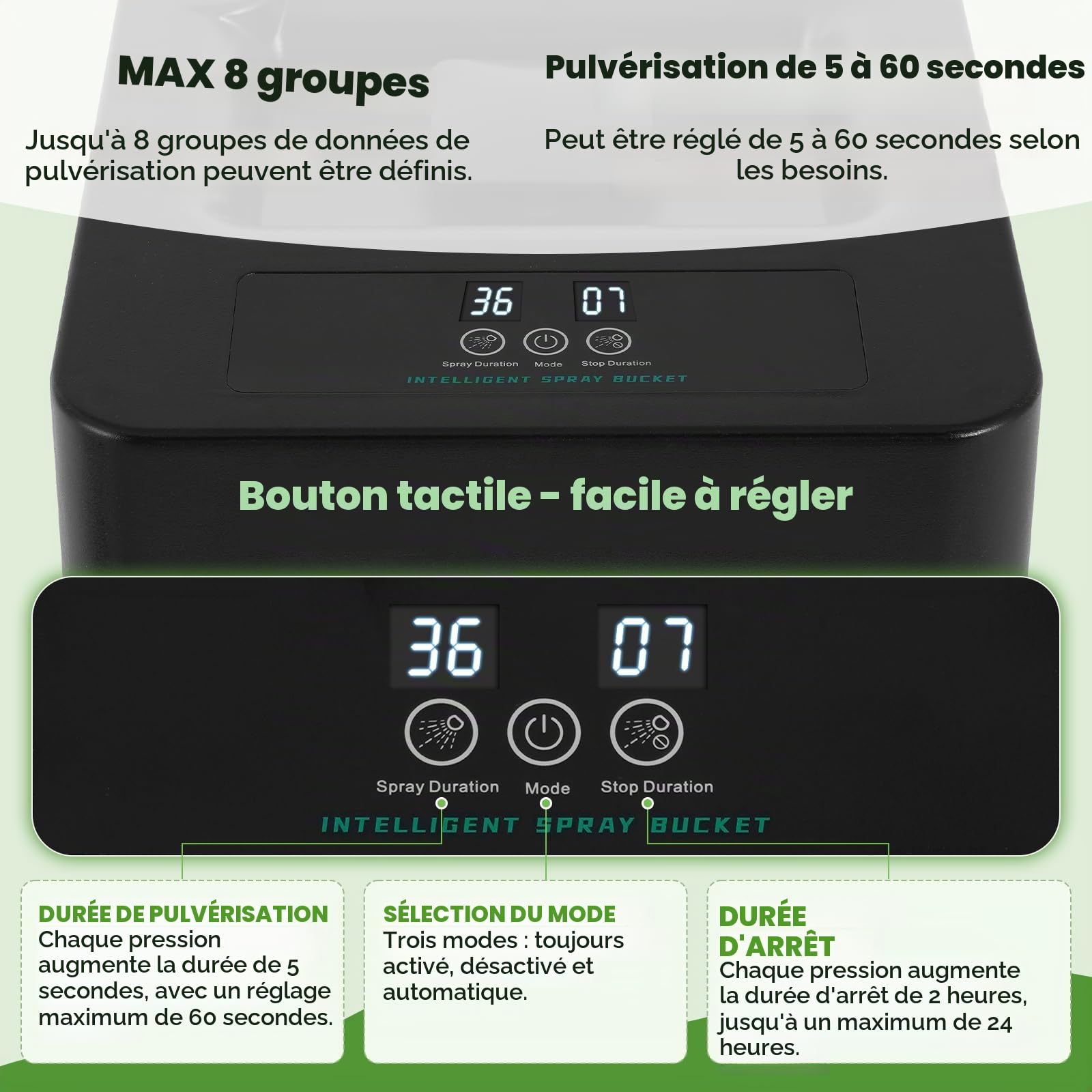 BAOSHISHAN Système de brumisation humidificateur pour Reptiles