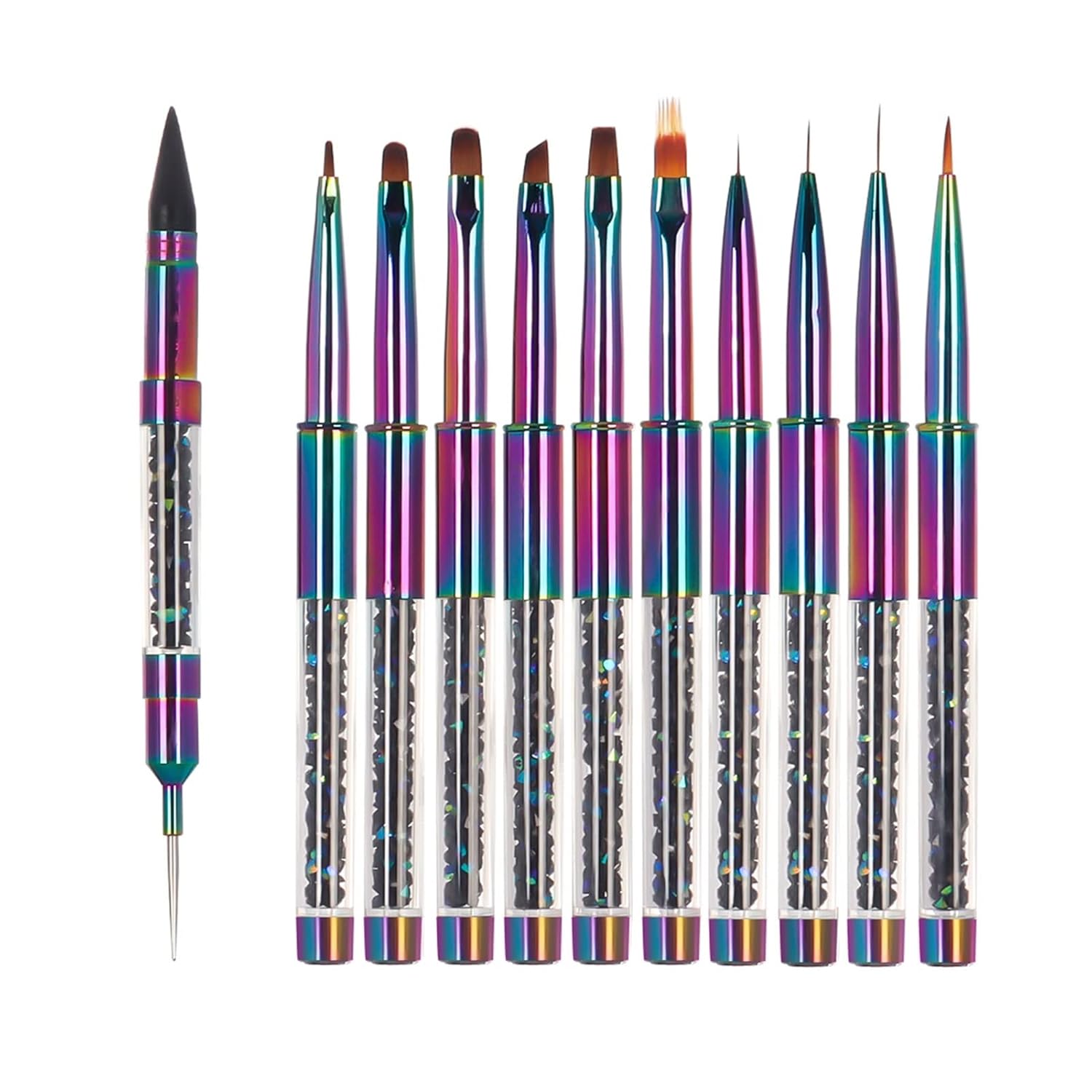 Nail Brushes For Manicure Nails Brush Accessories Tool Supplies For Professionals Design Drawing Styling Acrylic Gradient Kit