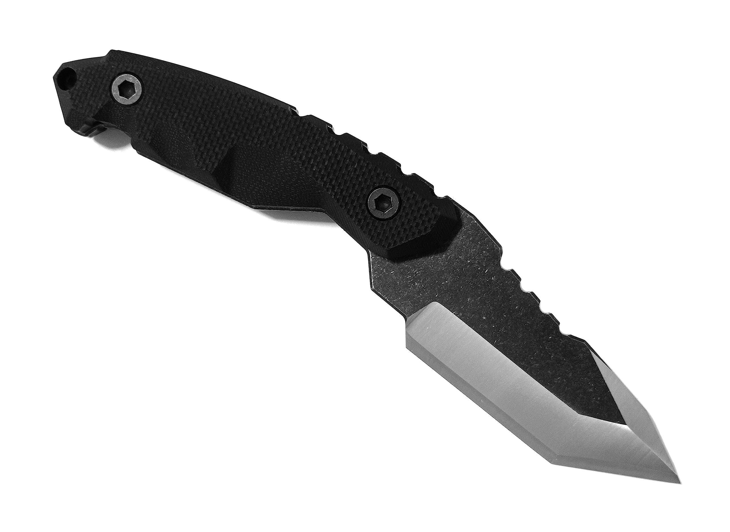 Range HK17 coltello da campeggio in acciaio inox 420, 20.5 cm, lama 9.1 cm x 11.4 cm manico antiscivolo G10