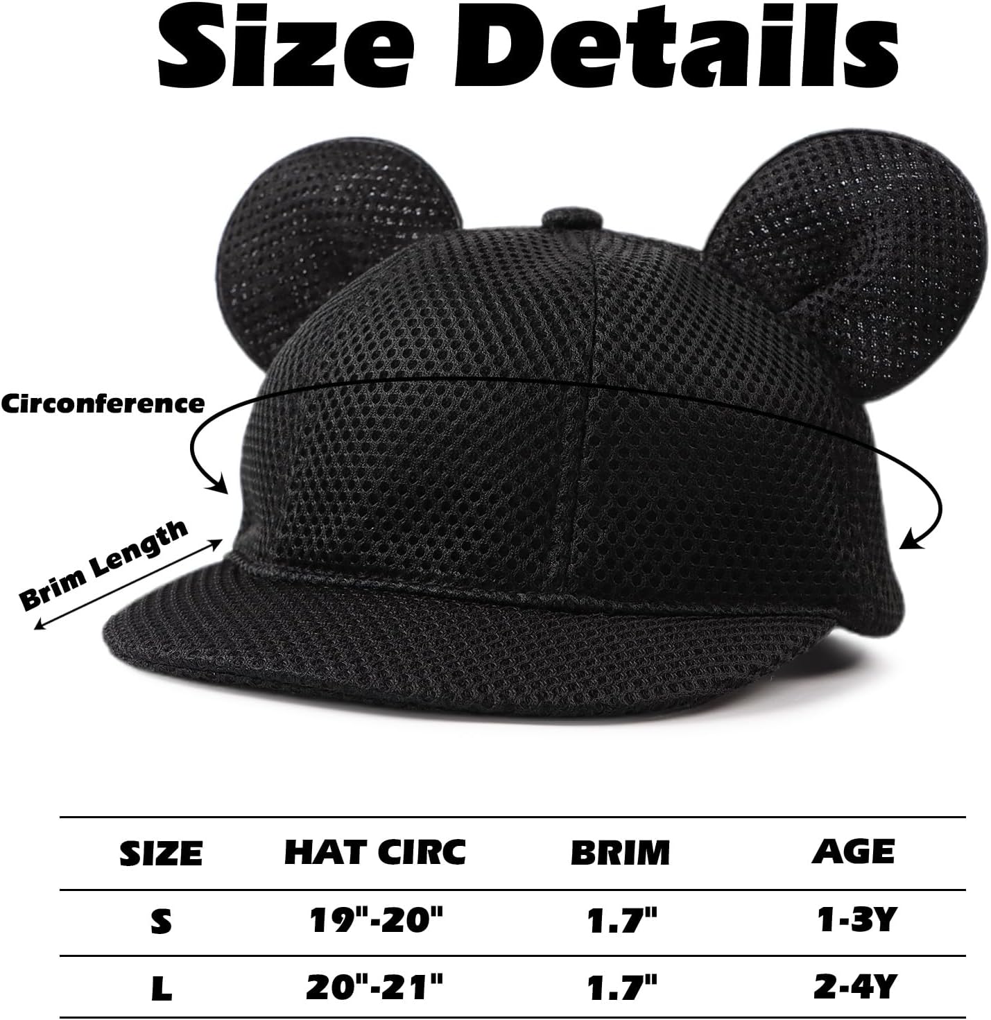 JANGANNSA Baby Duck Cap Infant Kids Sun Hat Bear Cute Cartoon Caps Spring Summer - Image 6