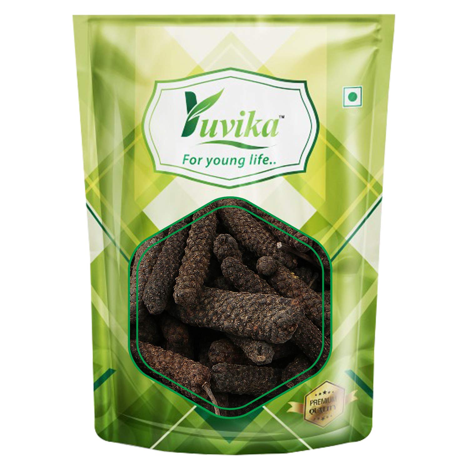 Yuvika Pipal Badi - Pipali - Piper Retrofractum - Piper Longum 400 Grams