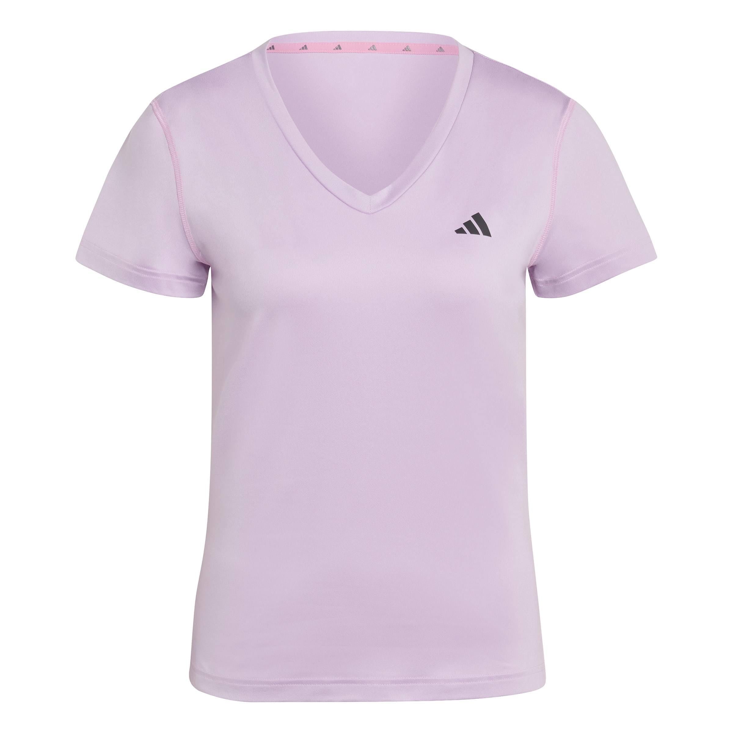 adidas Women's Workout Essentials V-Neck T-Shirt, st Tropic Bloom, XS