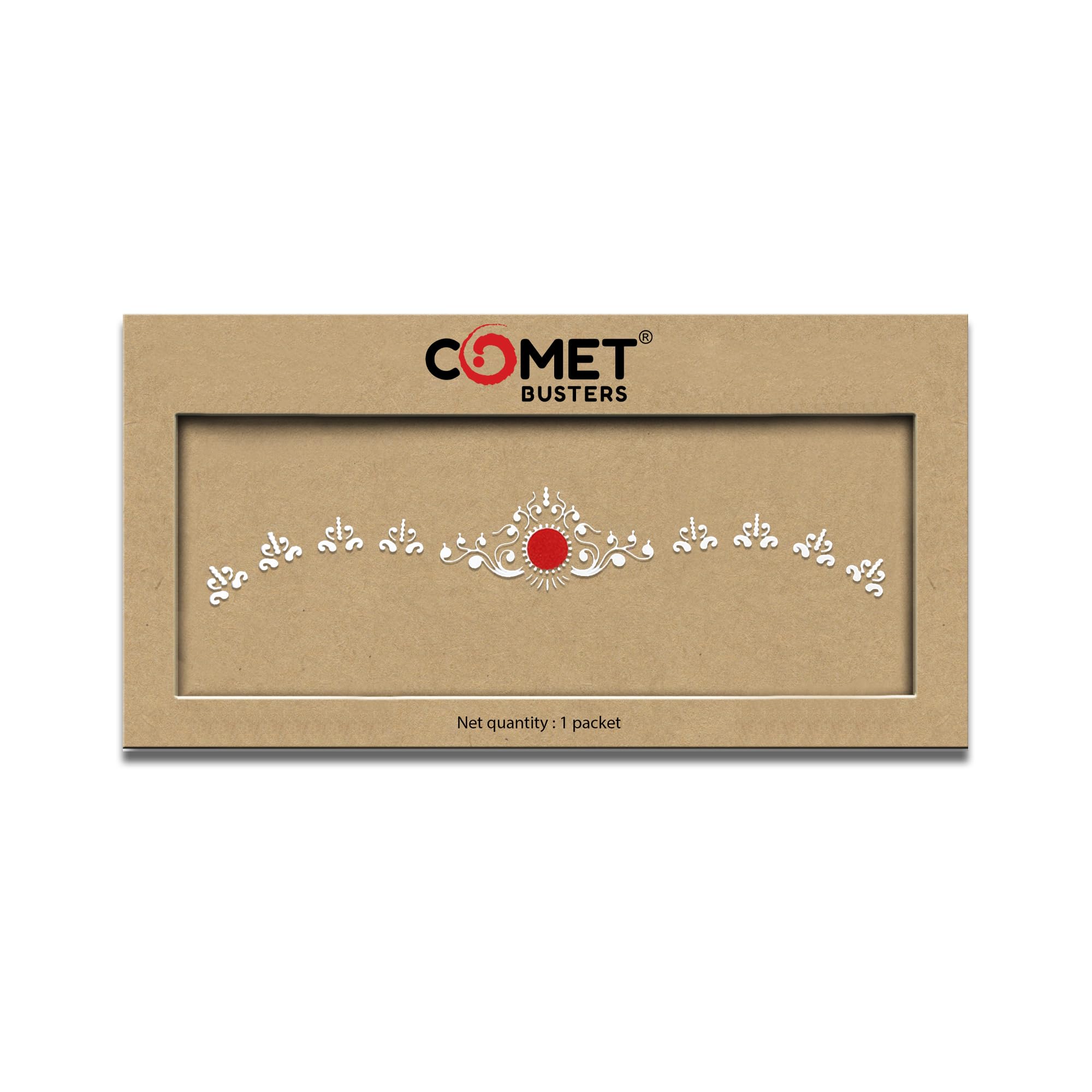 Comet Busters Traditional Bridal Bengali Wedding Bindi for Women (BIN1737)-image-40