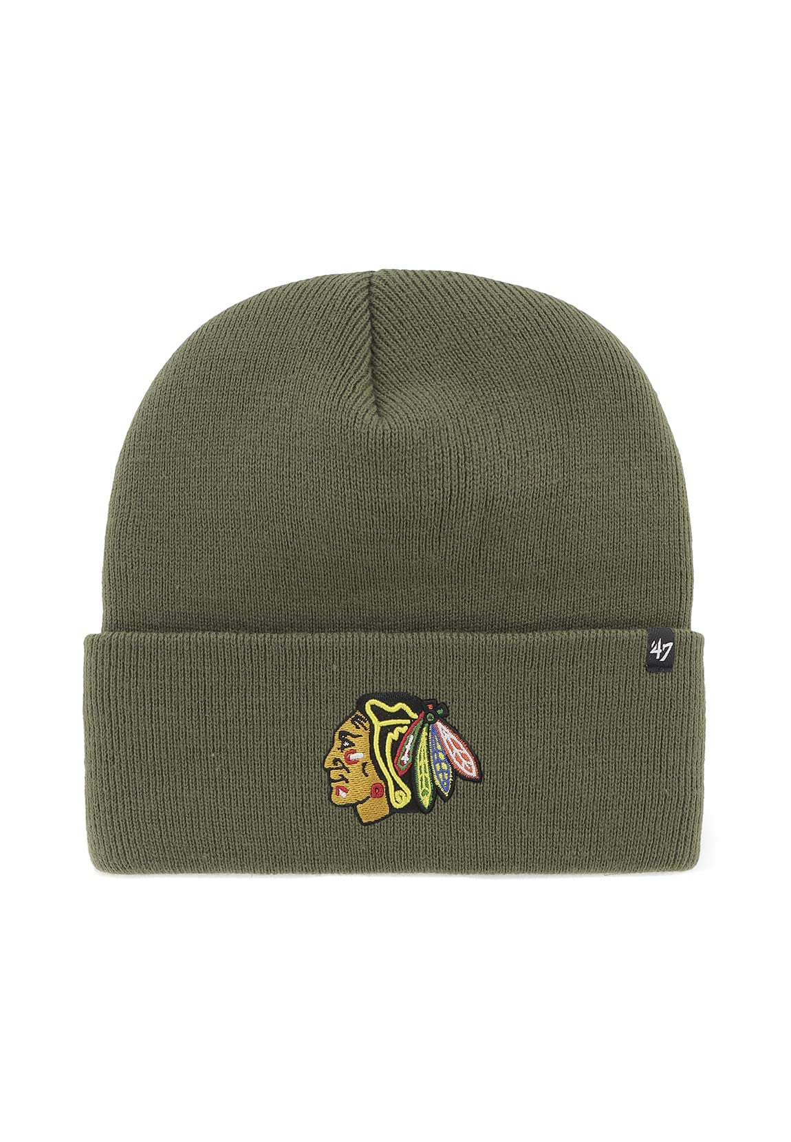47 Brand Knit Beanie Haymaker Chicago Blackhawks Sandalwood