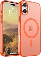 Vista 769 de SUPFINE Funda magnética para iPhone 11 (compatible con MagSafe) (protección contra caídas de grado militar), translúcida mate a prueba de golpes