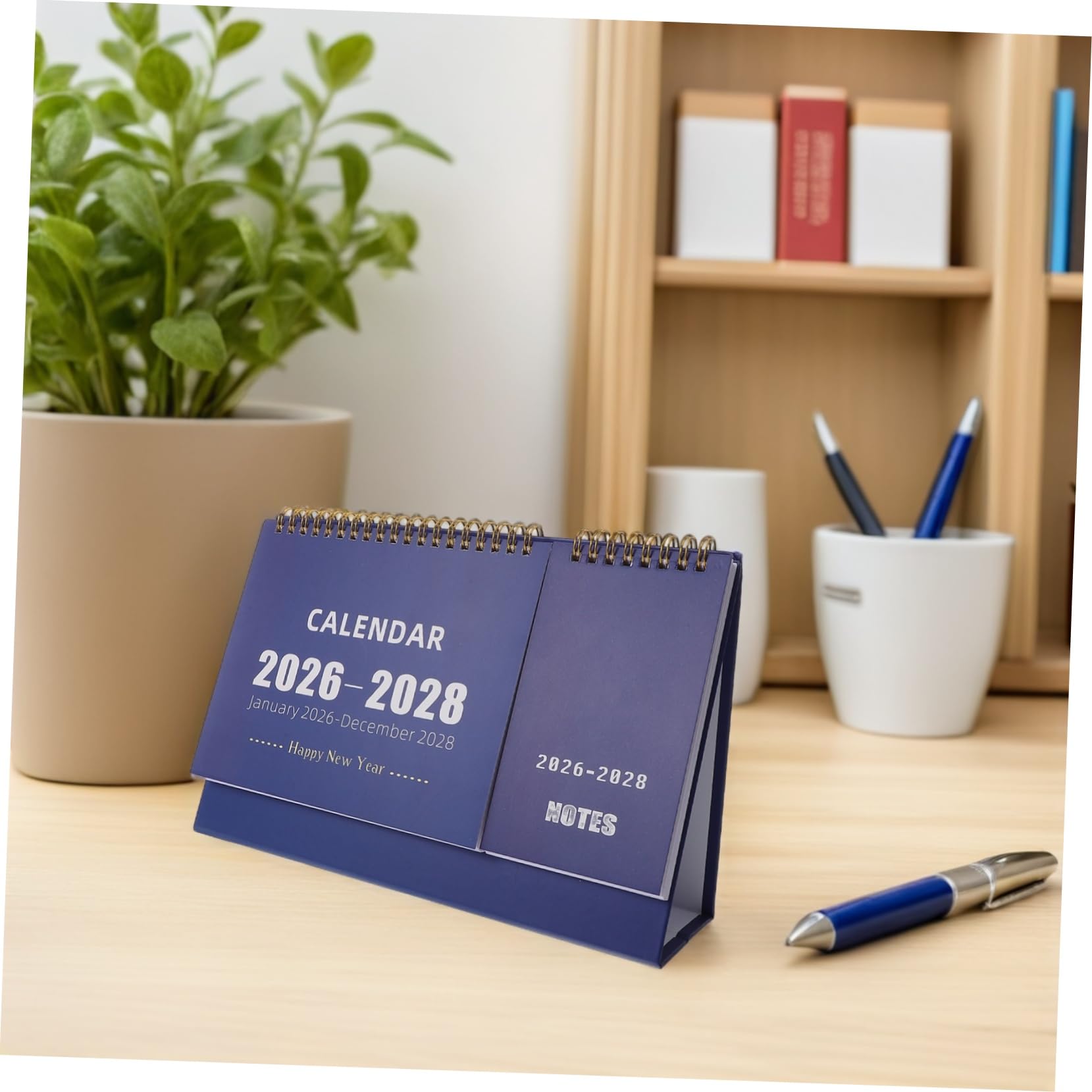 2pezzi Da Tavolo Mensile in Piedi Planner Giornaliero Per Ufficio e Studio Organizzazione Efficiente