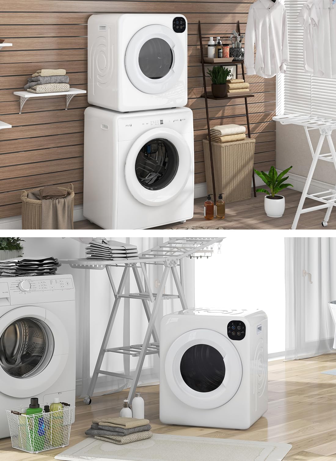 Amazon | SENTERN 衣類乾燥機 6kg 工事不要 タッチパネル操作 ドラム 