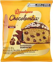 Mini Chocolomba Gotas Flowpack Bauducco 80g