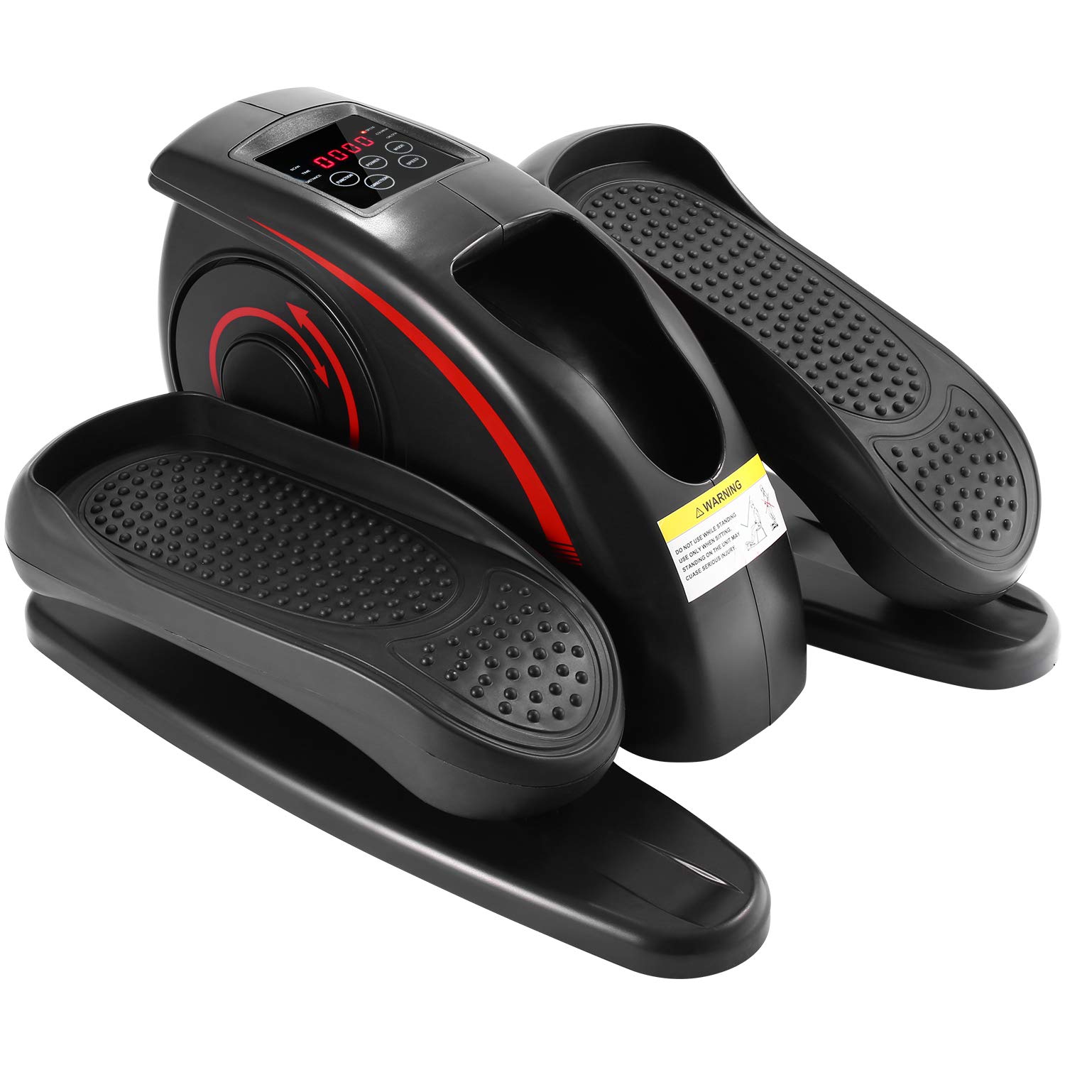 ancheer under desk elliptical machine, electric seated pedal exerciser, mini elliptical machines, lcd display monitor, portable quiet elliptical machine, leg exerciser for home