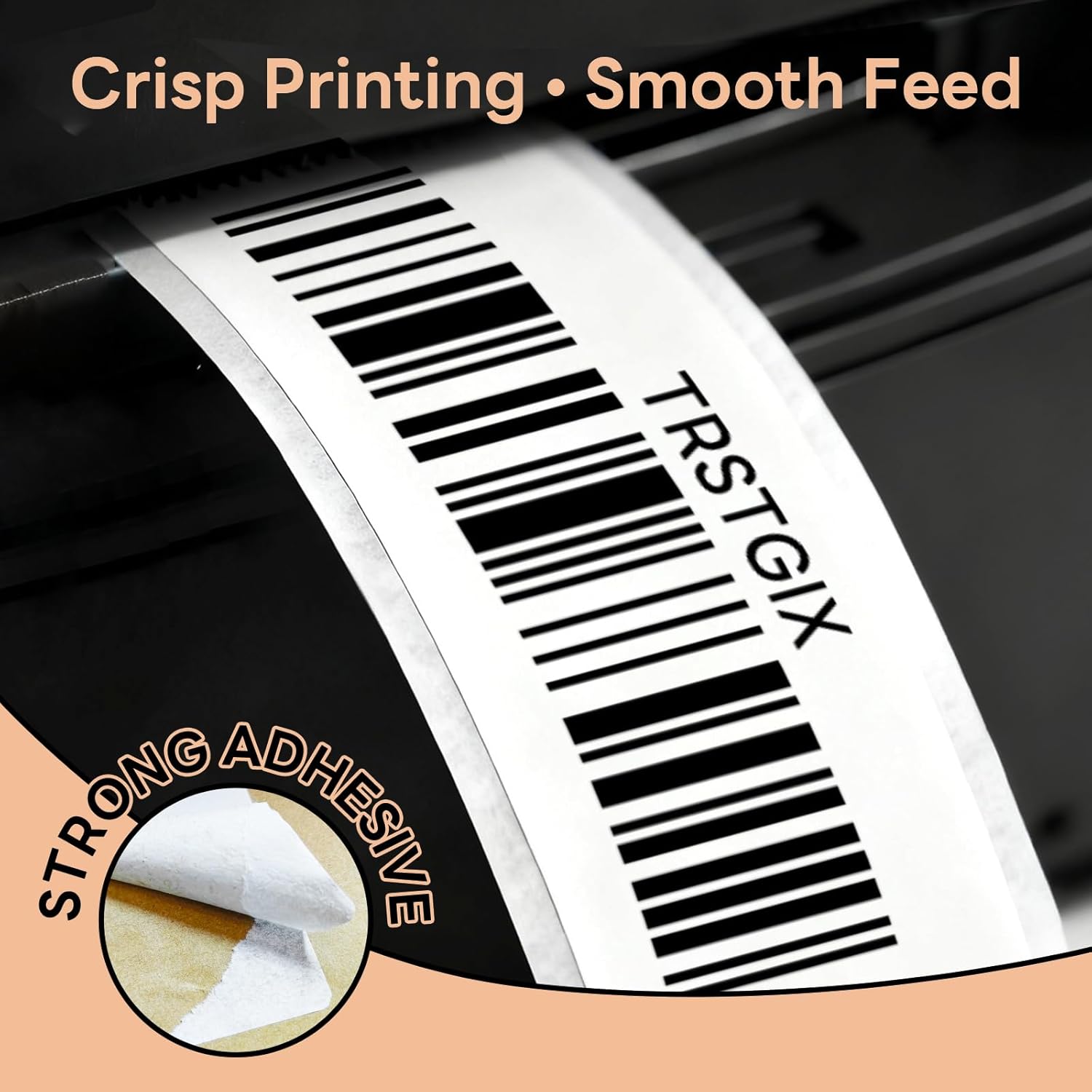 Compatible DYMO 30252 (1-1/8" x 3-1/2") Direct Thermal Address Labels, Replacement for DYMO LabelWriter 450, 4XL, Rollo, Zebra Printers – NOT for 550 & 5XL (12 Rolls / 4200 Labels), TRSTGIX - Image 5