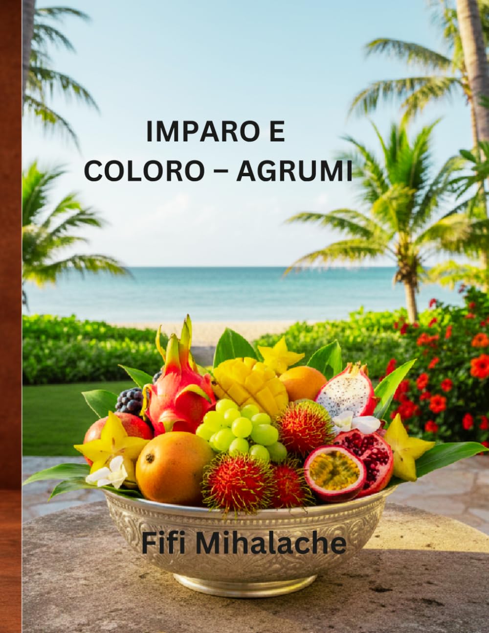 IMPARO E COLORO – AGRUMI: per bambini dai 4 ai 10 anni