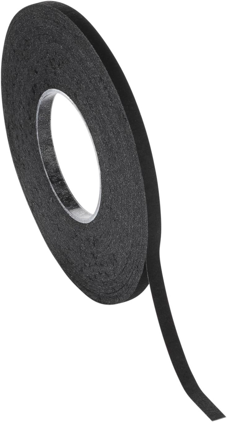 Chartpak Graphic Art Tape, 1/8 W x 648 L Inches, Black Crepe, 1 Roll (BGCP1251) : Office Products