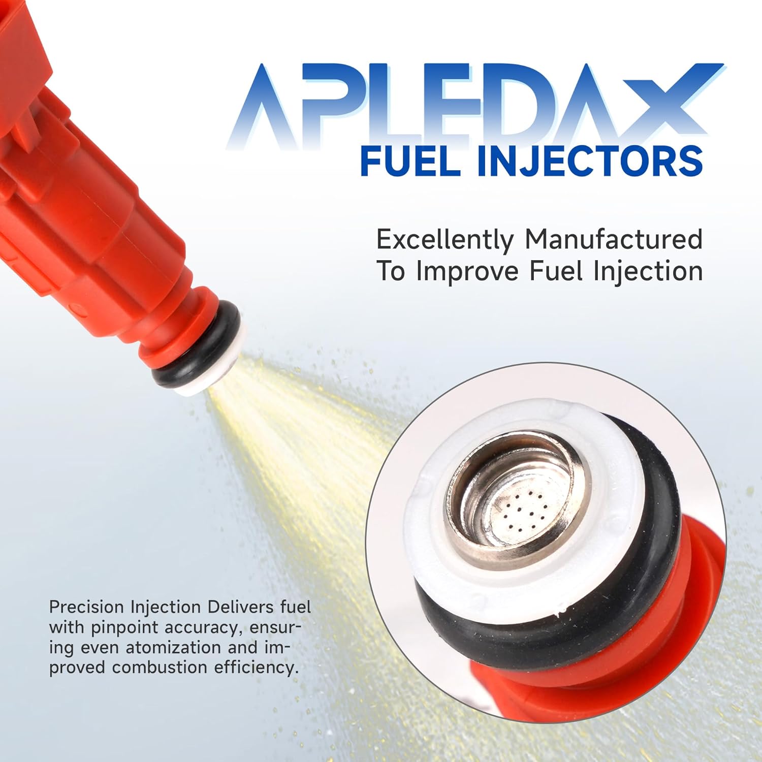 Fuel Injectors For/HYUNDAI Elantra 2011-2015 Elantra GT 2013 Elantra Coupe 2013 For/KIA 2015 Forte Soul 2012-2013 35310-2E000 84212375 FJ1182 842-12375 353102E000