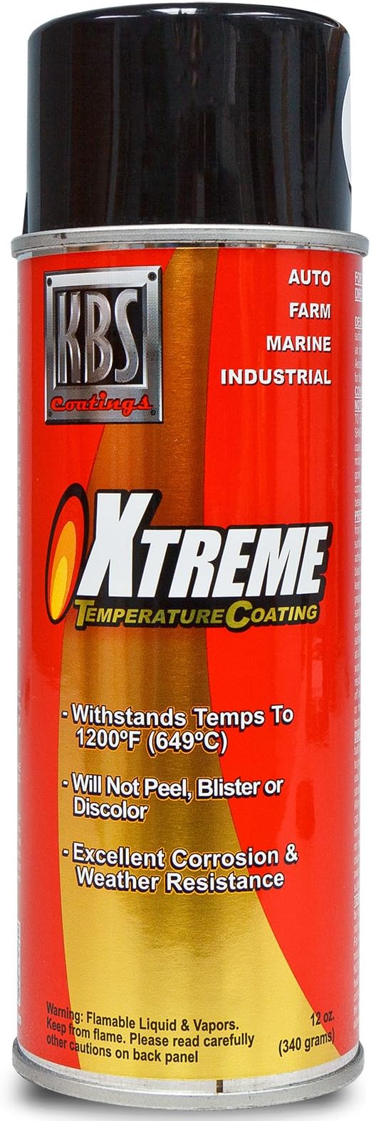 65105 Cast Iron Grey Xtreme Temperature Coating - 12 fl. oz.