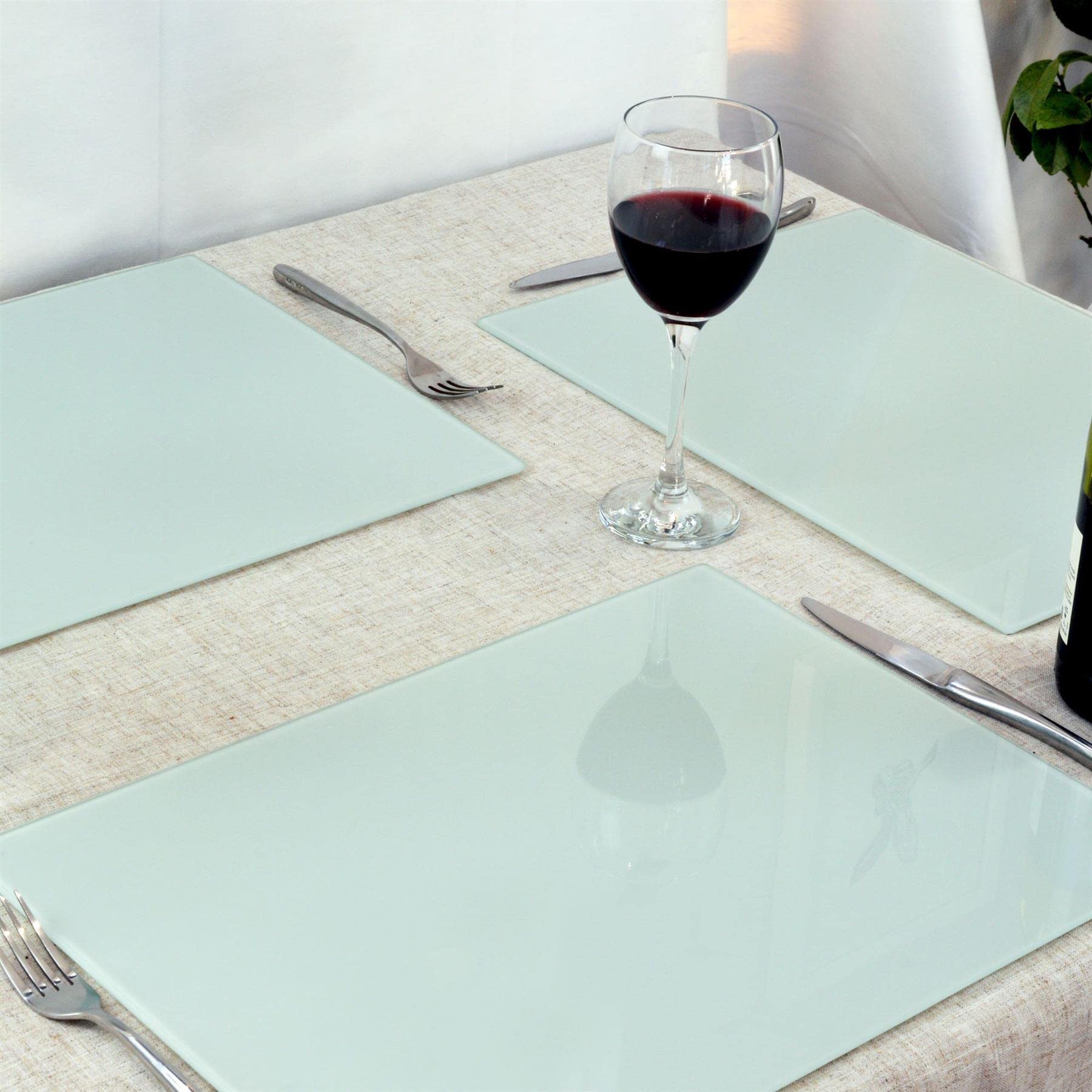 Ensemble Sets De Table Et Sous-verres MUNTRIES Naturel Jute