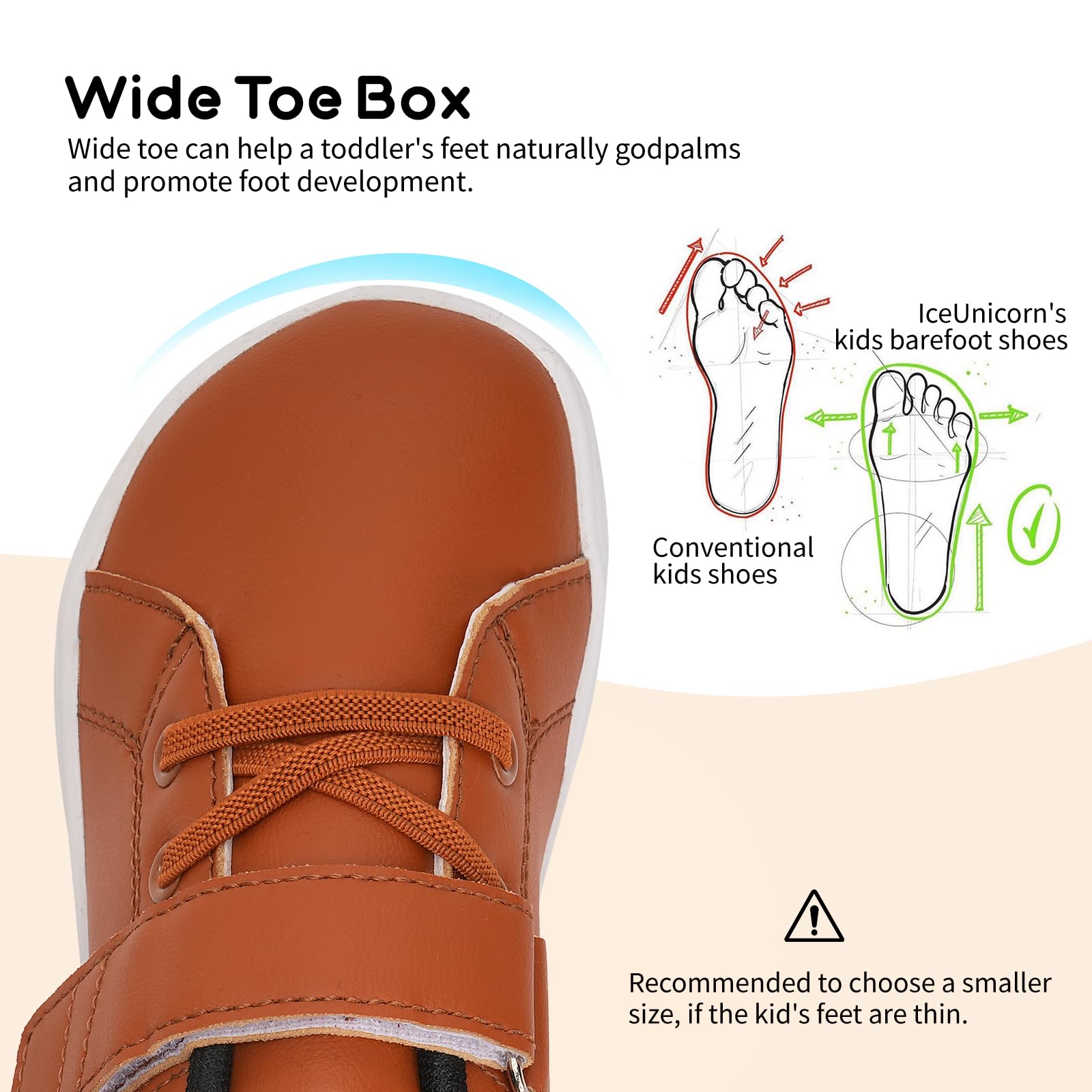 Calzado Descalzos Niños Niñas Amplia para Barefoot Exterior Interio Ligeros y Deporte Transpirables Zapatillas de Trail Minimalistas(Marrón, 26EU)