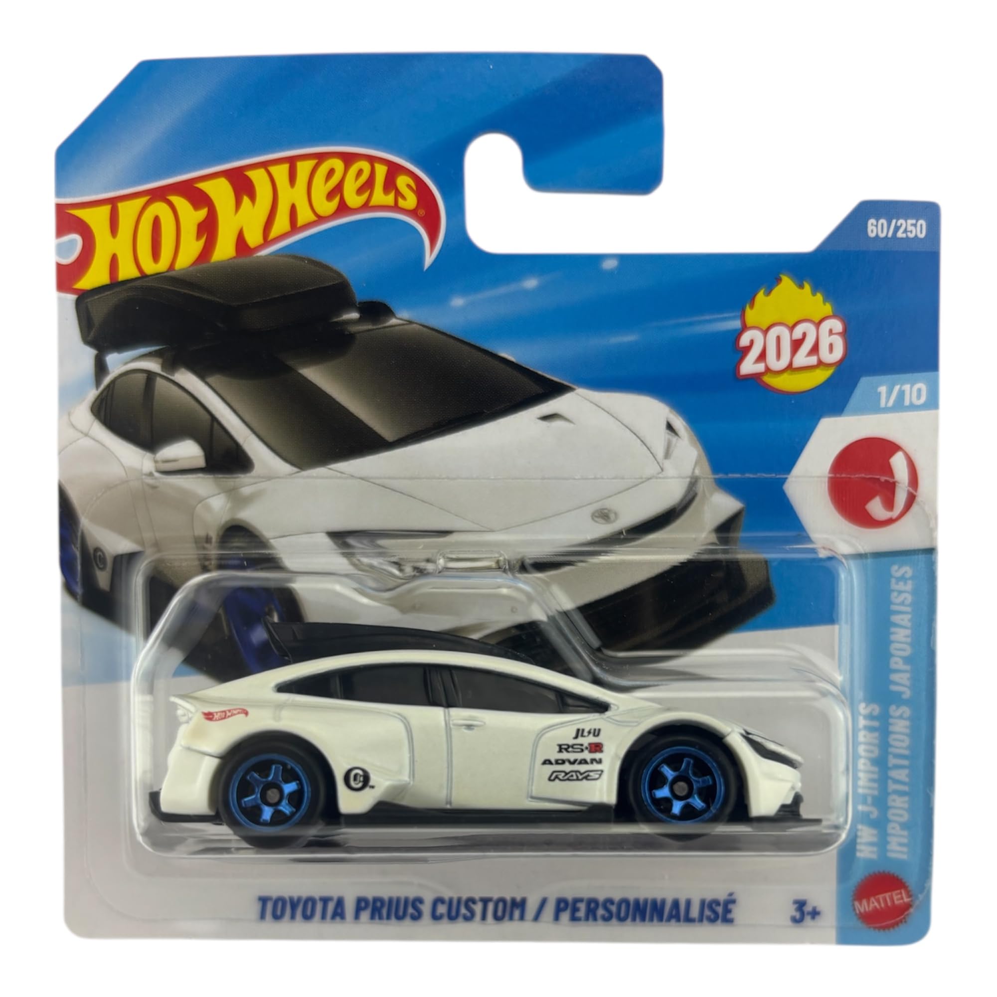 Hot Wheels Toyota Prius Custom [White] J-Imports 1/10, 60/250-picture-32
