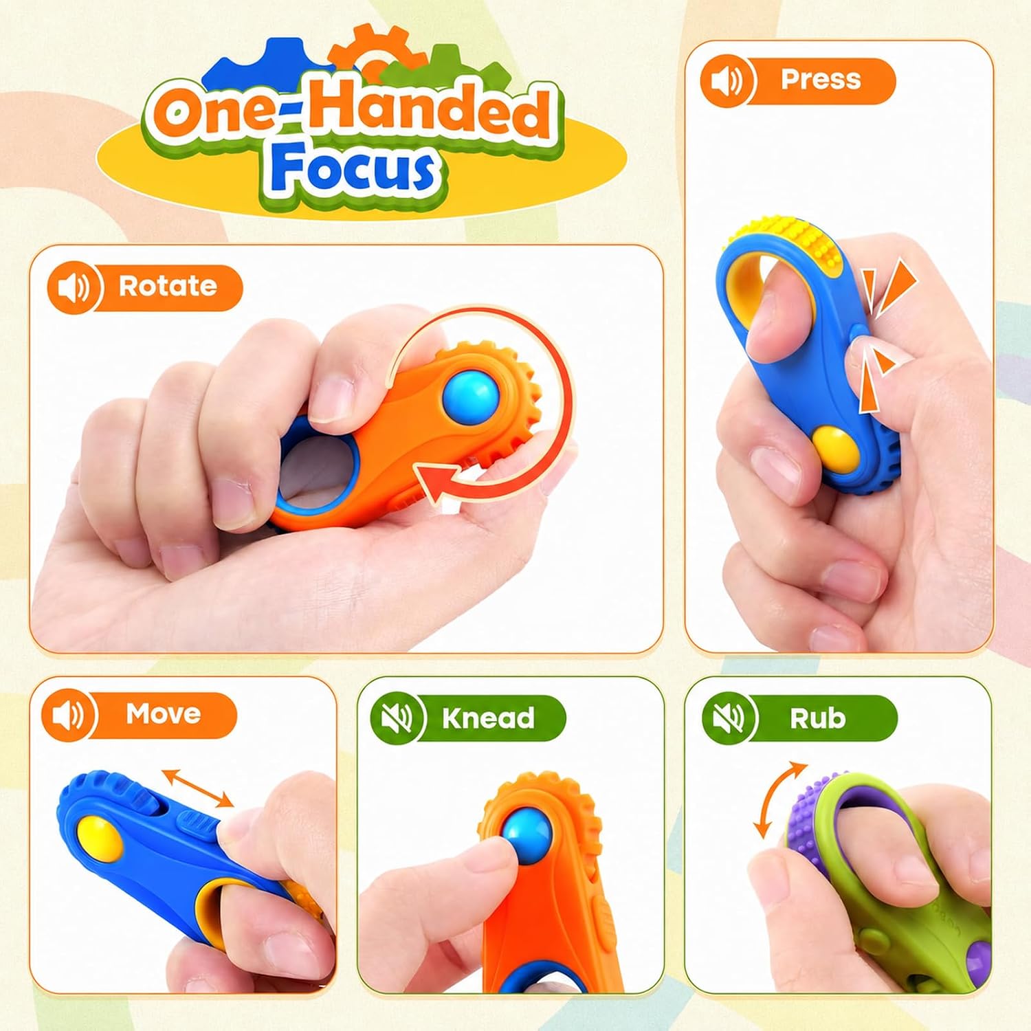 Lesong Fidget Toys Finger Fidget Kids