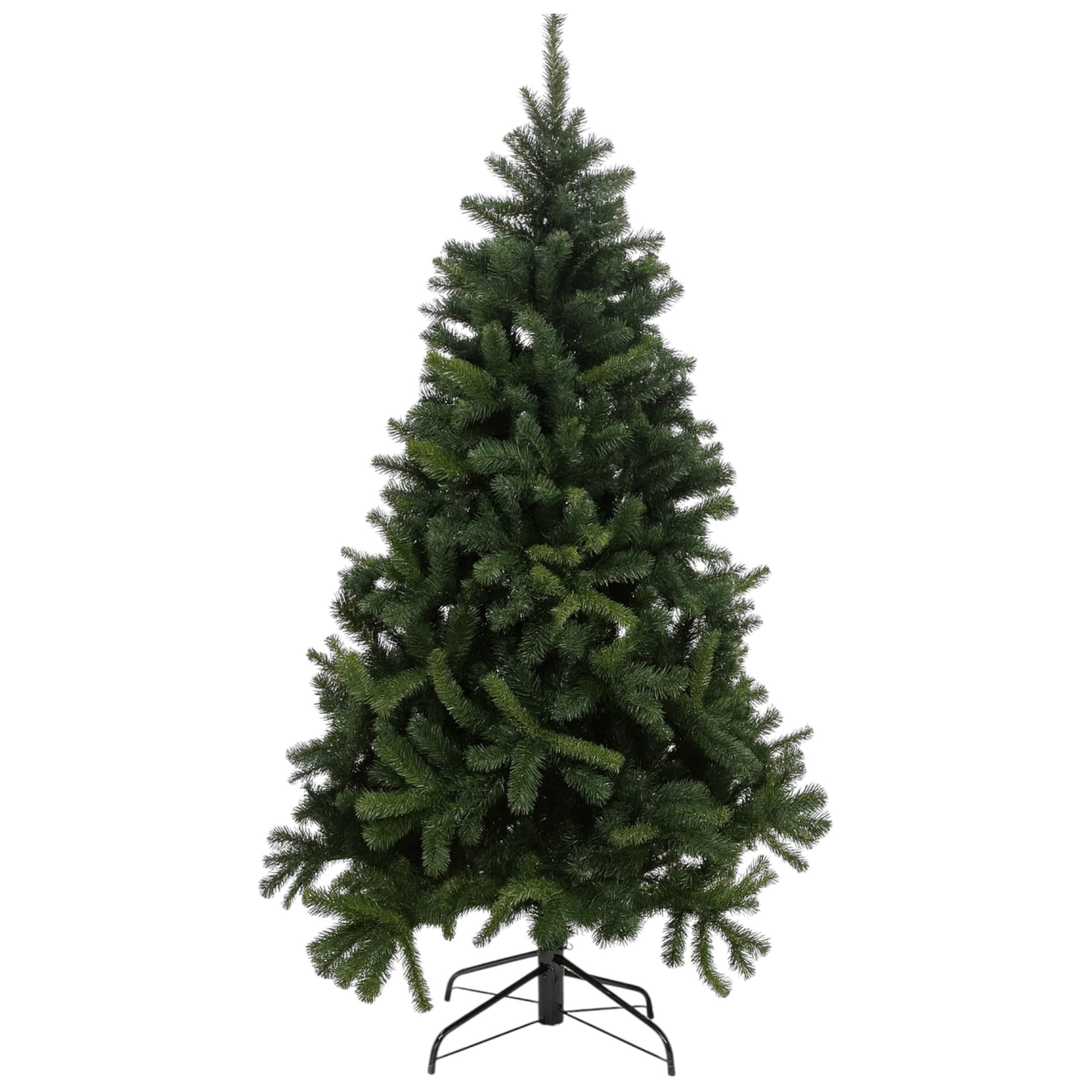 TIENDA EURASIA – Arbol de Navidad Premium | Material PVC y PE | Incluye Soporte de Metal | Color Super Verde | Forma de Abeto de Aspecto Realista | Decoracion Navidad (180 cm 720 Puntas)