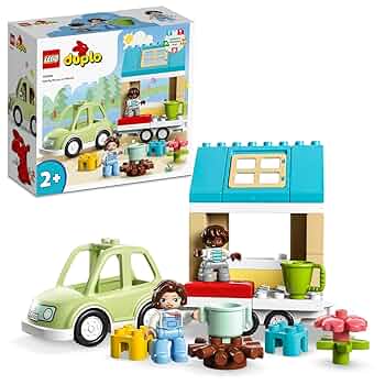 LEGO DUPLO Kasabası Tekerlekli Aile Evi 10986 