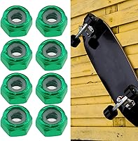 Vista 3 de The Lord of the Tools 16 juegos de accesorios para monopatín, tornillos de montaje de cabeza hexagonal, tuercas con llave accesorios para elevador