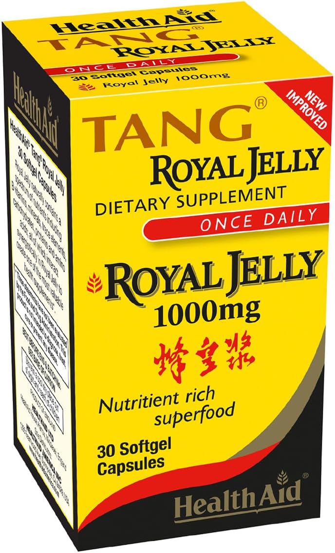 Health Aid, Tang Royal Jelly 1000mg, 30 Softgel Capsules
