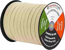 n*）様 Cording Embroidery Detail Cotton Ov Amazon.com: Mandala Crafts Beige Flat Drawstring Replacement