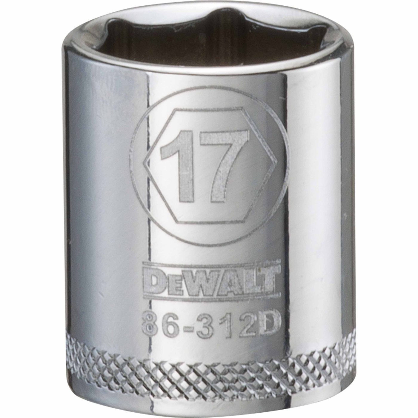 DeWalt DWMT86312OSP Steckschlüssel 17mm – 6-Kant, 3/20,3cm Antrieb, Für Härtere Einsätze