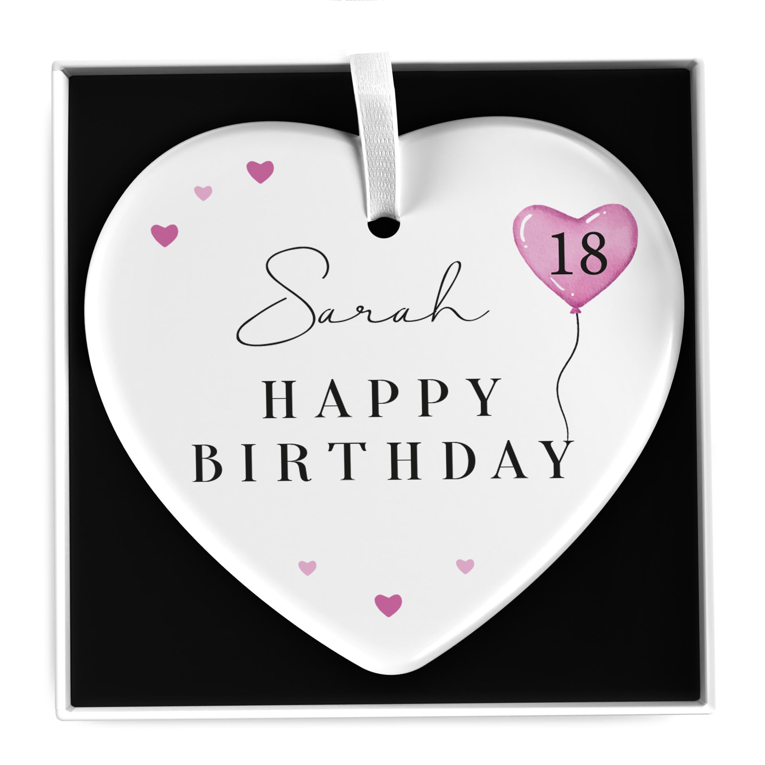 Beecreative 18th Birthday Gifts for - Her, Daughter 21st Birthday, Eighteen Birthday Gifts For Women, 18th Birthday Keepsake, Gifts for 18 Year Old Girls With Gift Box