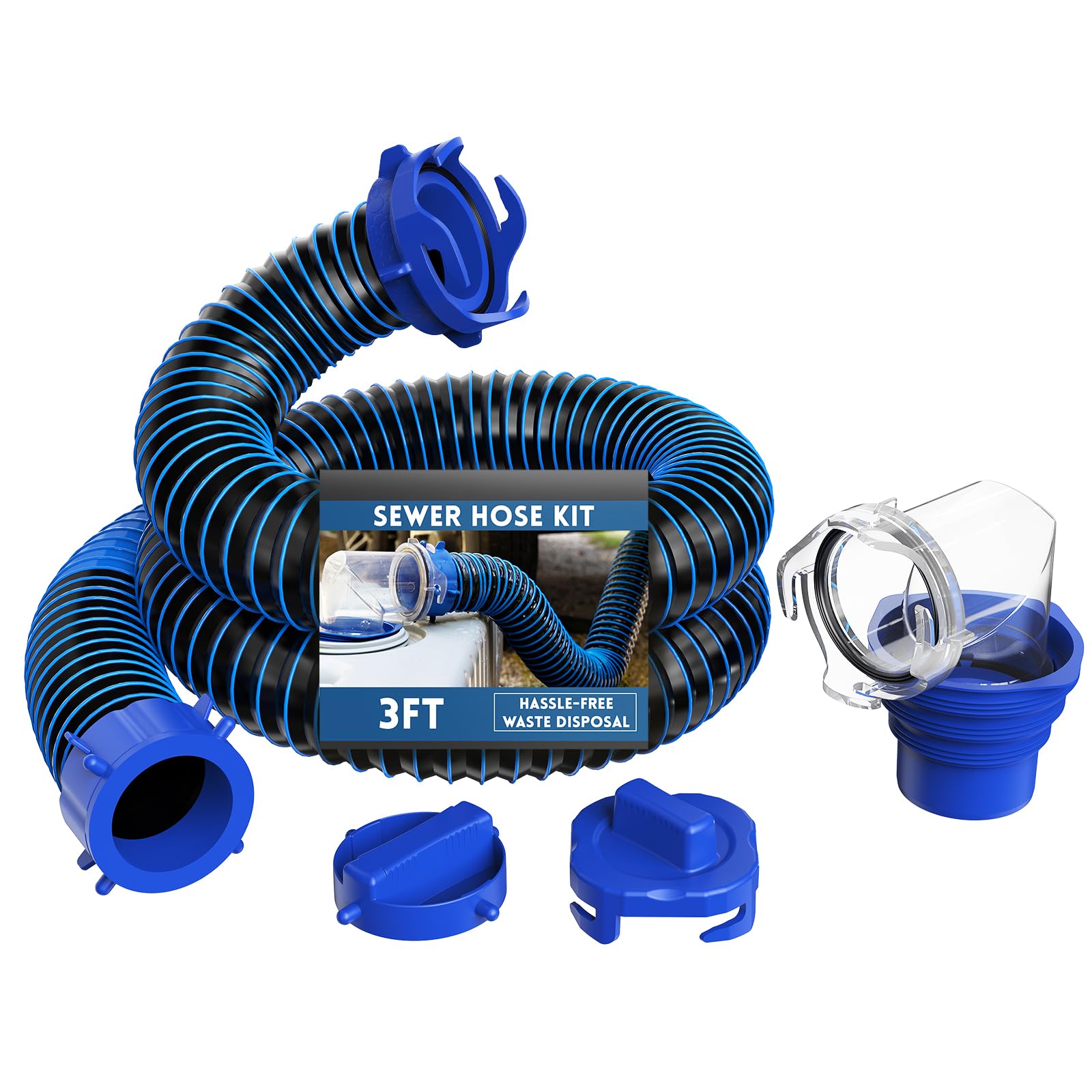 Photo 1 of **MISSING HOSE**DUMPMAN RV Sewer Hose, 3 Ft