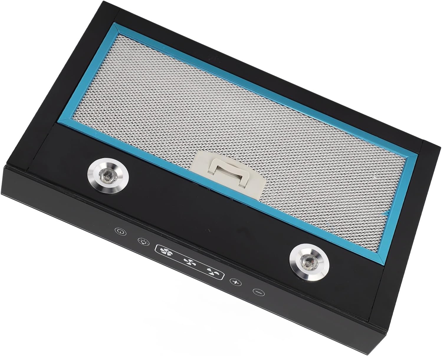 12V Cooking Range Hood 3 Speed Adjustable with Touchable Screen LED Light for RV Kitchen