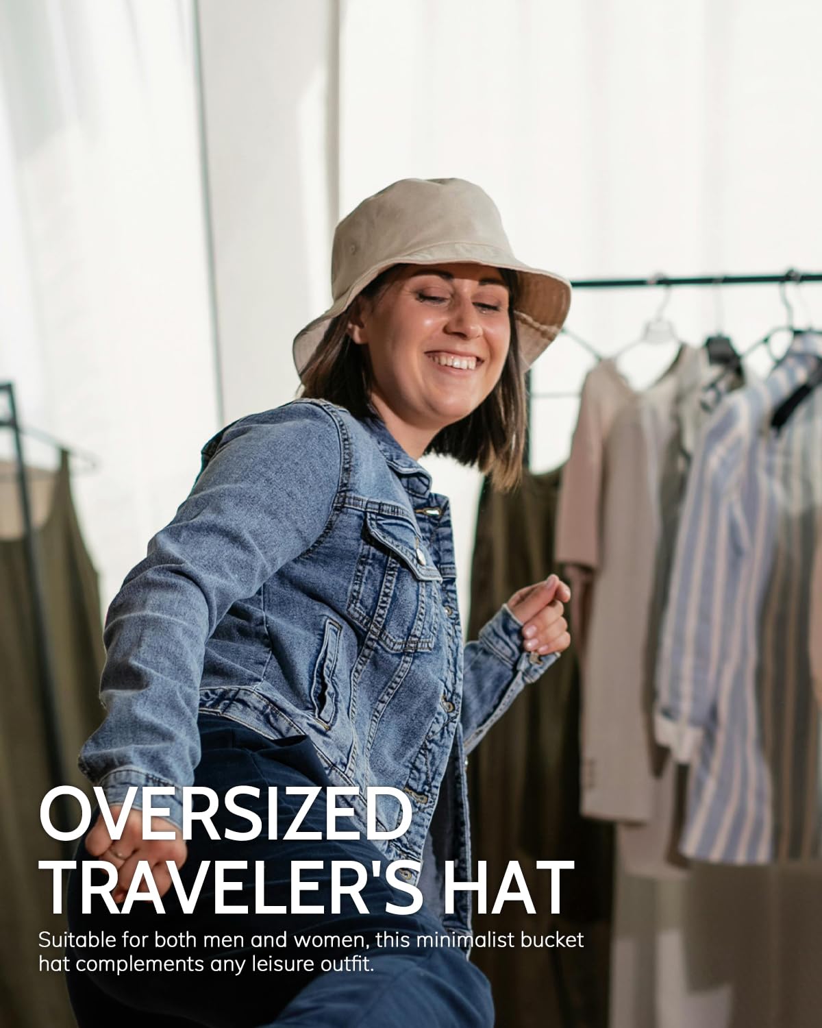 Feng Shui， Chapeaux de Soleil Seau L/XL/XX-Large, Grands Chapeaux de pêche réversibles, Chapeau de pêcheur Double Face avec Protection UV pour Le Golf et la randonnée en Plein air