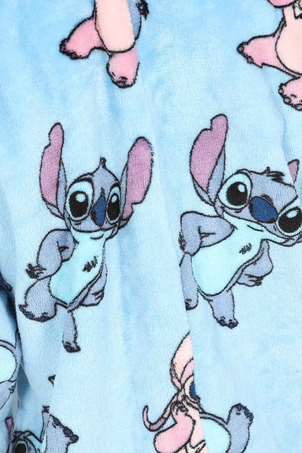 Disney Lilo and Stitch Stitch & Angel Grenouillère en polaire pour enfant Bleu