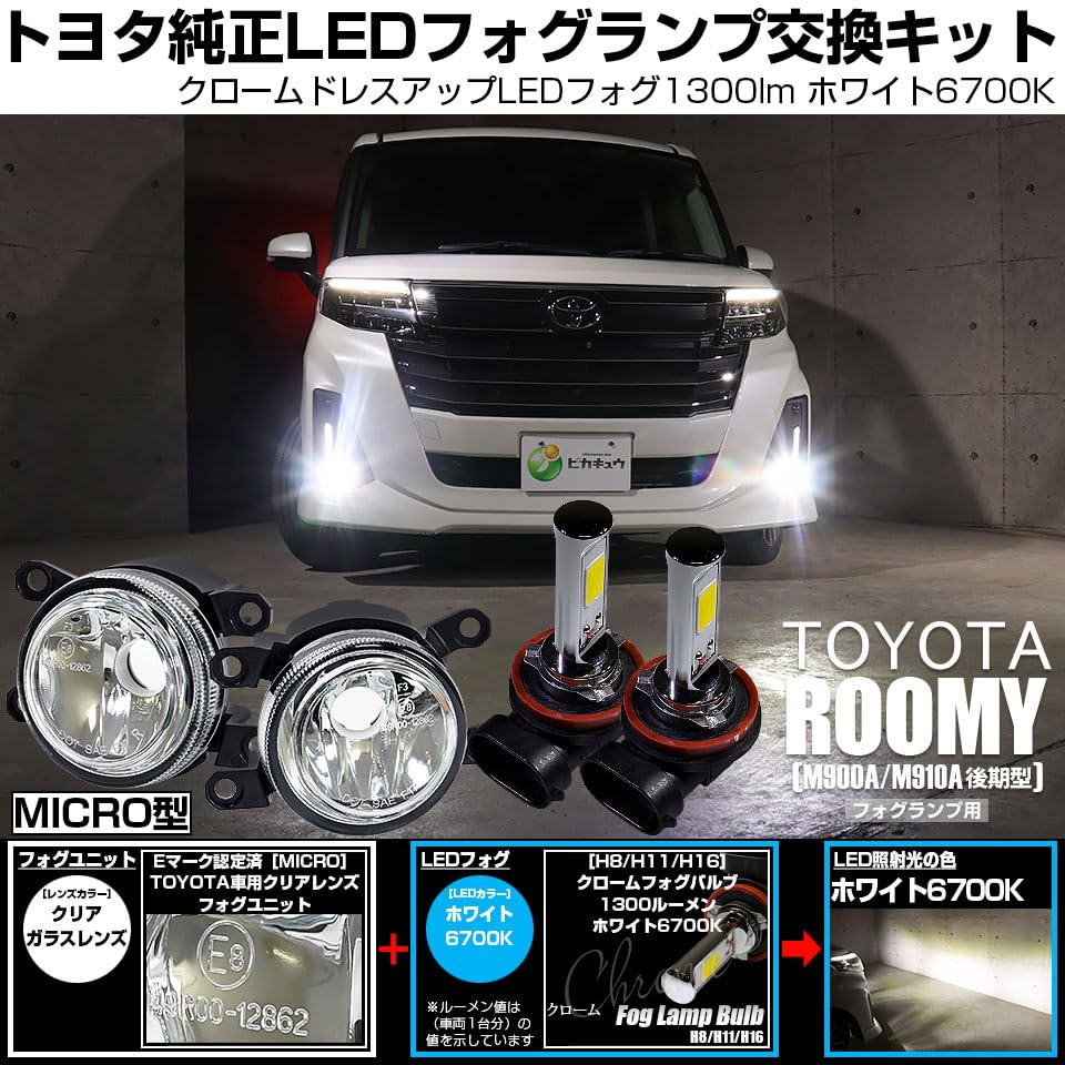 Amazon.co.jp: ピカキュウ トヨタ ルーミー (M900A/M910A 後期) MICRO