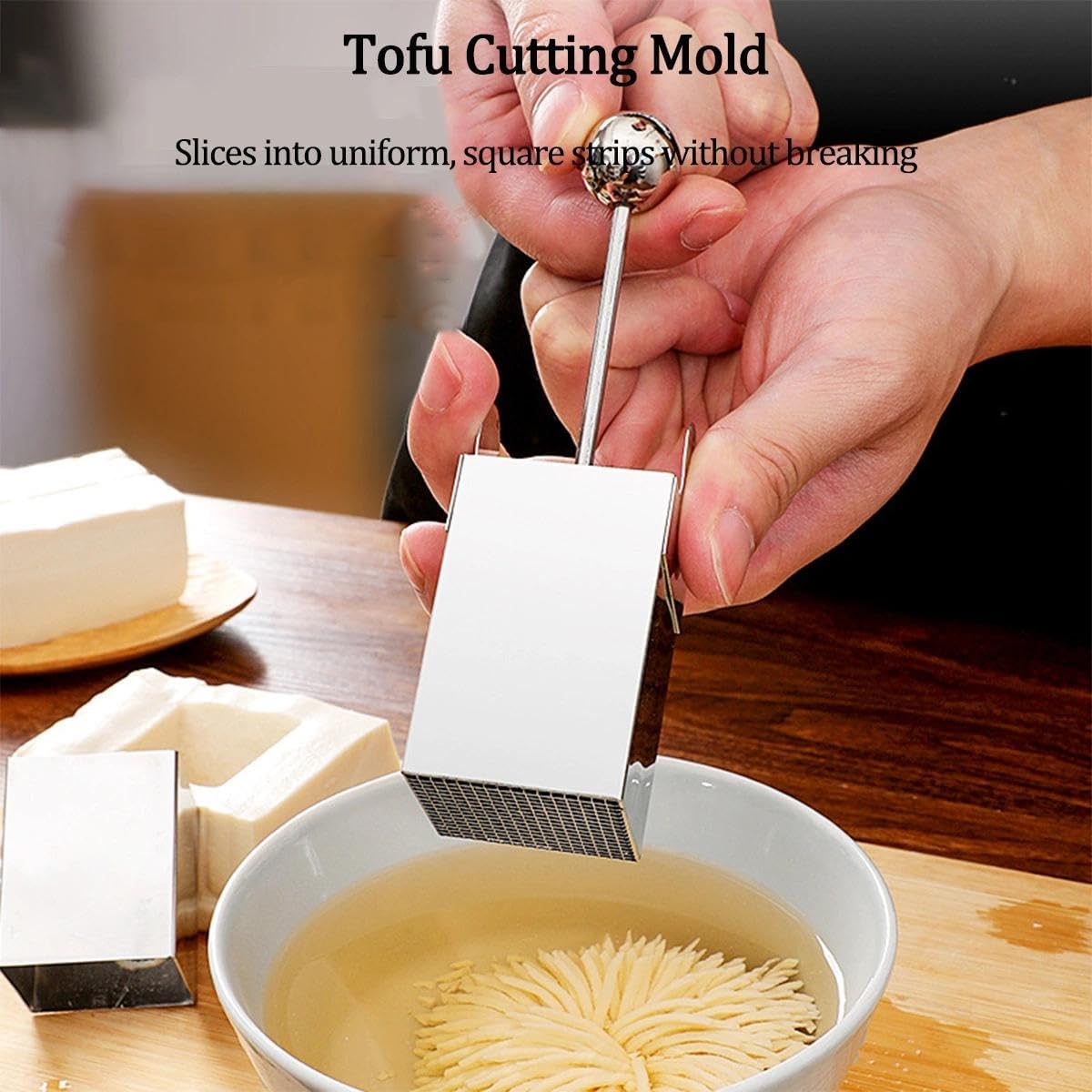 Diy Tofu Cooking Tool,Stainless Steel Tofu Mesh Cutter,Kitchen Creative,Chrysanthemum Shape