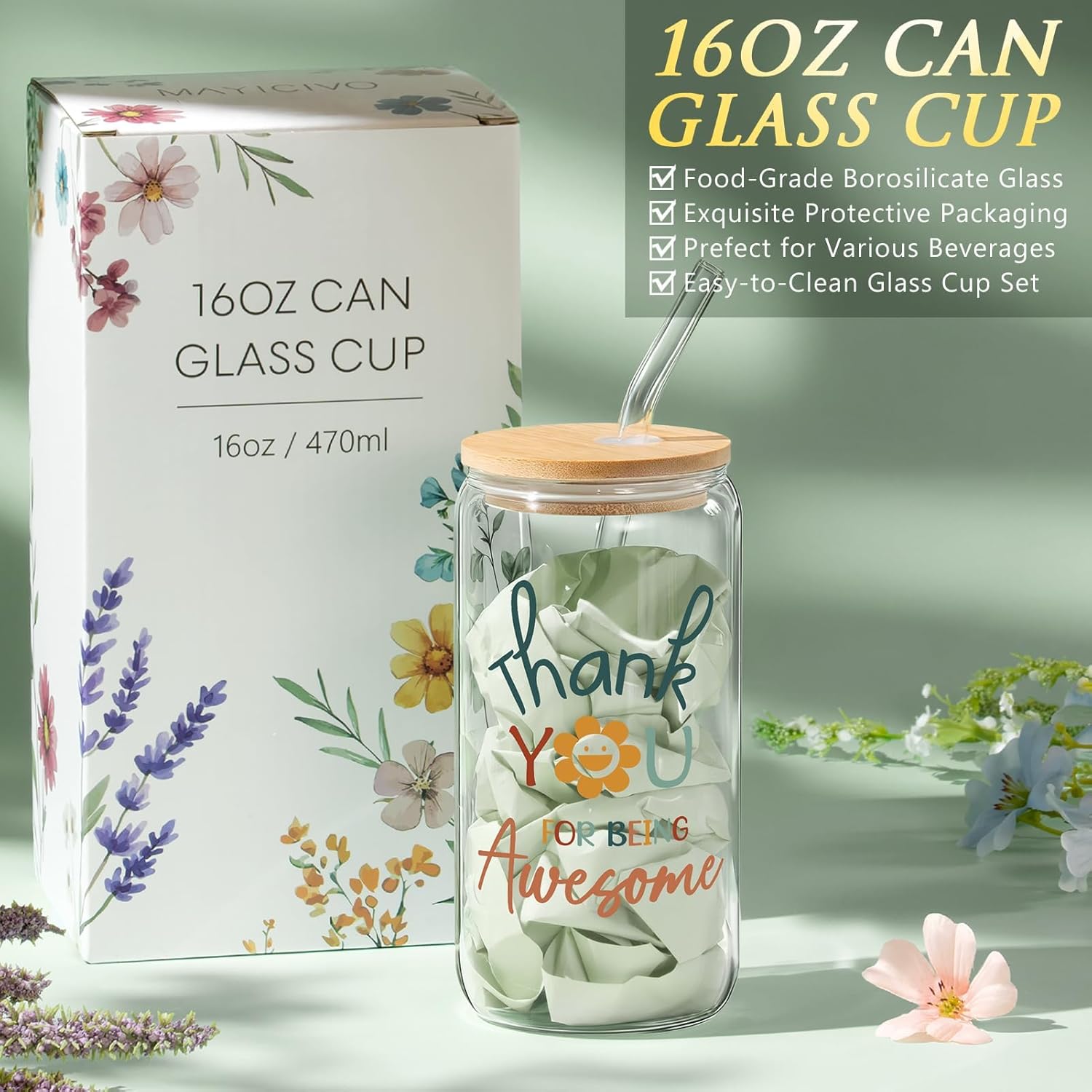 Thank You Gifts for Women, Employee Appreciation Office Gifts for Coworkers, Thank You Boss Day Gift Basket Valentines Day Farewell Gift for Coworkers Women Teacher Nurse Employees w/ Canvas Tote Bag - Image 4