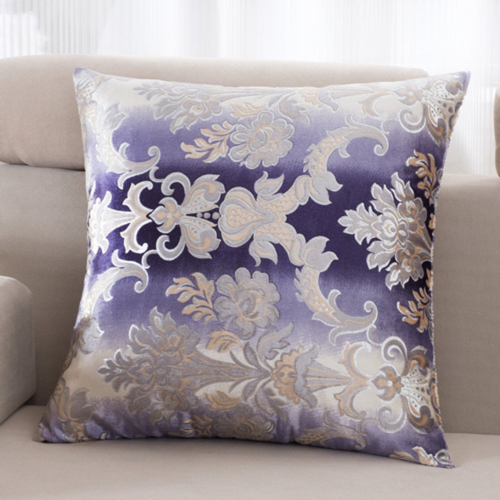 Coussin canapé rétro à motif floral Continental Plus de dimensions 45x45cm